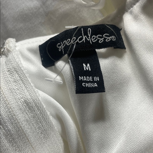 Speechless White Strapless Lace Cocktail Dress - Picture 9 of 11